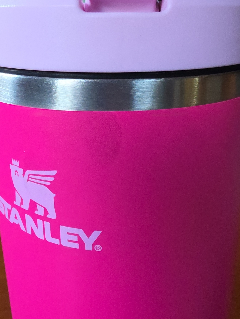 USED Stanley 40 oz Iceflow 2.0 Flipstraw Tumbler - Violet Blossom - Picture 5 of 8